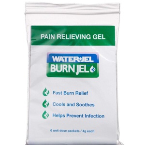 Waterjel Burnjel brev 6 stk produktbillede
