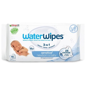 WaterWipes Baby Wipes 48 st produkt bild