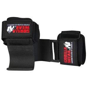 Weight Lifting Hooks Svart produkt bild