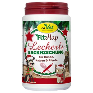 Weihnachts Backmischung Leckerli Pulver vet. (für Tiere), 180 g Pulver Produktbild