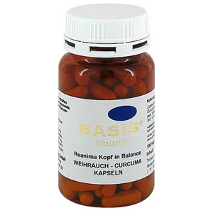 Weihrauch Curcuma Kapseln, 200 St Kapseln Produktbild