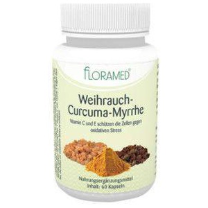 WEIHRAUCH CURCUMA Myrrhe Floramed Kapseln Produktbild