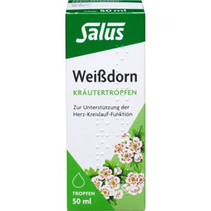 Weissdorn Kräutertropfen Salus, 50 ml Flüssigkeit Produktbild