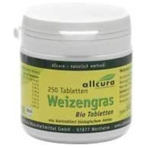 Weizengras Tabletten Bio, 250 St Tabletten Produktbild