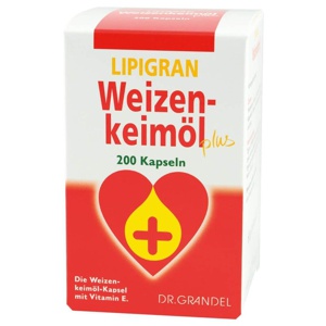 Weizenkeimöl Plus Kapseln Grandel, 200 St Kapseln Produktbild