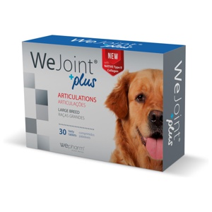 WeJoint Plus Large Breed 30 tuggtabletter produkt bild