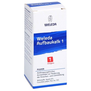WELEDA Aufbaukalk 1 Pulver Produktbild
