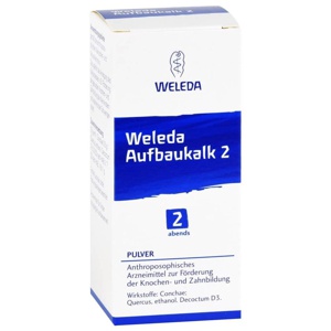 WELEDA Aufbaukalk 2 Pulver Produktbild