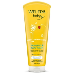 Weleda Calendula Shampoo & Body Wash 200 ml. produktbillede
