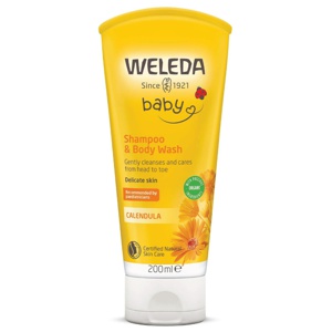 Weleda Baby Calendula Shampoo & Body Wash 200 ml produktbilde
