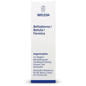 BELLADONNA/BETULA/FORMICA Augentropfen Produktbild