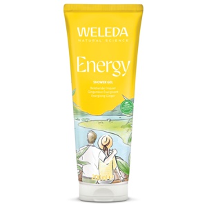 Weleda Energy Shower Gel Ginger 200 ml produktbillede