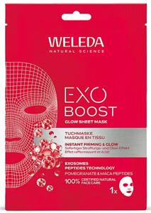 Weleda Exo Boost Glow Sheet Mask Pomegranate 20 ml produkt bild
