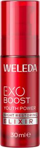 Weleda Exo Boost Youth Power Night Restoring Elixir Pomegranate 30 ml produkt bild