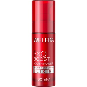 Weleda Exo Boost Youth Power Night Restoring Elixir Pomegranate 30 ml Produktbild
