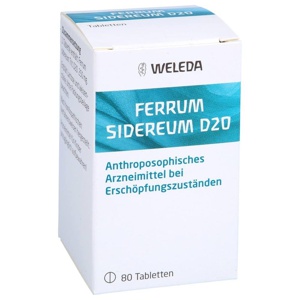 FERRUM SIDEREUM D 20 Tabletten Produktbild