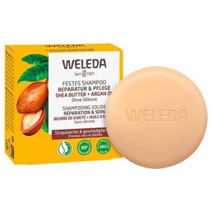 Weleda festes Shampoo Reparatur & Pflege, 50 g Shampoo Produktbild