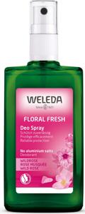 Weleda Floral Fresh Deo Spray Wildrose 100 ml produkt bild