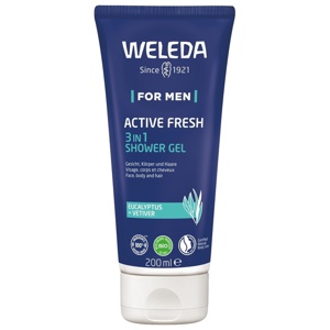 Weleda For Men Active Fresh 3in1 Shower Gel 200 ml produktbilde