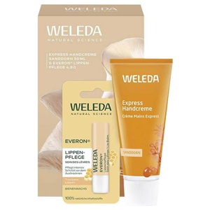 Weleda Geschenkset Express Handcreme & Everon, 1 St n.v. Produktbild