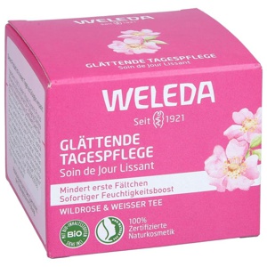 WELEDA Glättende Tagespflege Wildrose & Weisser Tee 40 ml Creme Produktbild