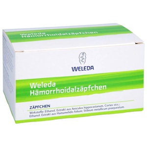 WELEDA Hämorrhoidal Zäpfchen Produktbild
