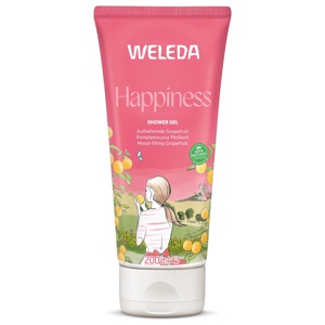 Weleda Happiness Shower Gel Grapefruit 200 ml produkt bild
