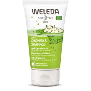 Weleda Kids laste šampoon-dušikreem laim 150 ml toote pilt