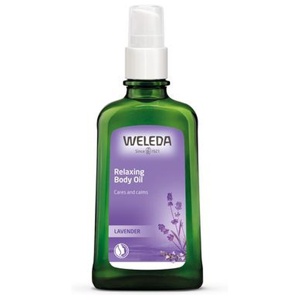 Weleda Body Oil Relaxing Lavender - 100 ml produktbillede