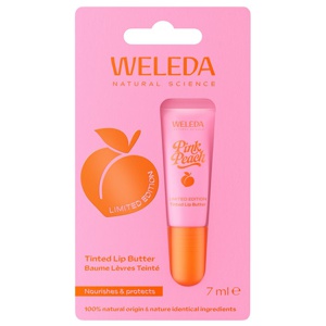 Weleda Pink Peach Lip balm Limited Edition - 7 ml. produktbillede