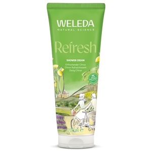 Weleda Refresh Shower Cream Citrus 200 ml produktbillede