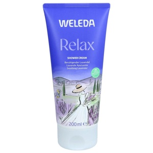 WELEDA Relax SHOWER CREAM Cream Lavendel 200 ml Duschgel Produktbild