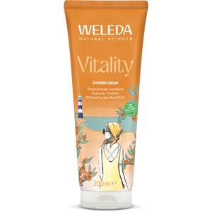 Weleda Sea Buckthorn Creamy Body Wash - 200 ml produktbillede