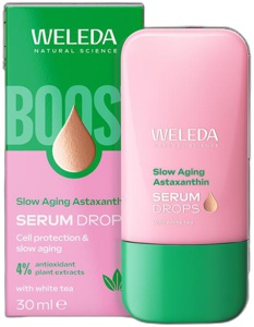 Weleda Slow Aging Astaxanthin Serum Drops with White Tea - Cell Protection 30ml product image