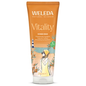 Weleda Vitality Shower Cream Sea Buckthorn 200ml produktbillede