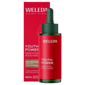 Weleda Youth Power Gesichtsöl Granatapfel, 30 ml Öl Produktbild