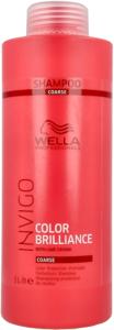 Wella Professionals INVIGO Brilliance Shampoo Coarse 1000 ml produkt bild