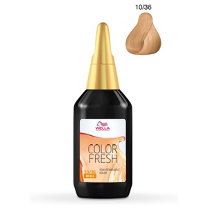 Wella Professionals Color Fresh Wella Lightest Blonde Gold Violet 10/36 Produktbild