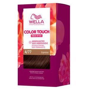 Wella Professionals Color Touch Deep Brown Espresso 4/77 130 ml produktbillede