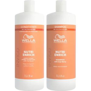 Wella Professionals INVIGO Nutri-Enrich Set Shampoo & Conditioner 1000 ml 2000 ml produkt bild