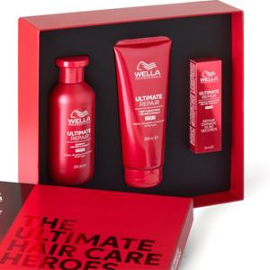 Wella Professionals Ultimate Repair Giftset Shampoo 250 ml, Conditioner 200 ml & Serum 30 ml 480 ml produkt bild