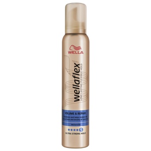 Wella Styling Wellaflex Mousse Volume & Repair Ultra Strong 200 ml produkt bild