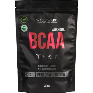 WellAware BCAA Strawberry 400 g produkt bild