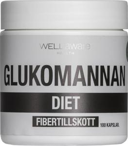 WellAware Health Glukomannan 100 st produkt bild