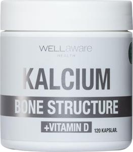 WellAware Health Kalcium + Vitamin D 120 kapslar produkt bild
