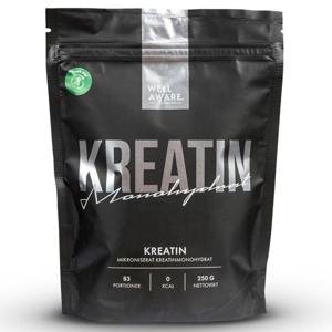 WellAware Kreatin Pulver 250 g produkt bild