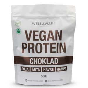 WellAware Vegan Protein Blend Choklad 500 g produkt bild