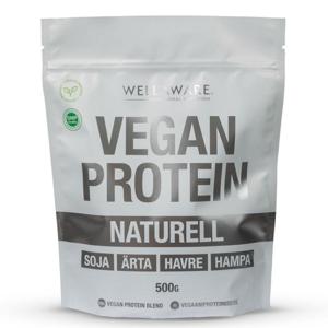 WellAware Vegan Protein Blend Naturell 500 g produkt bild