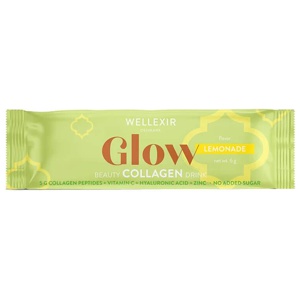 Wellexir Glow Beauty Collagen Drink Lemonade produktbillede