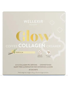 Wellexir Glow Coffee Creamer Vanilla produktbillede